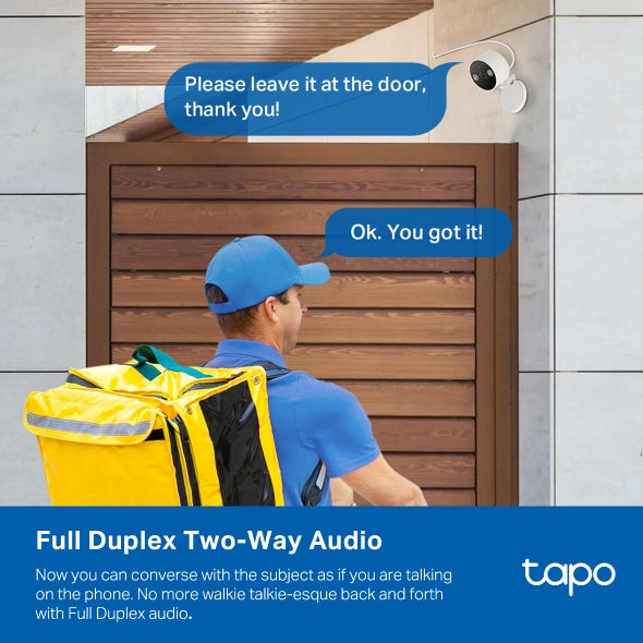 Tapo C120 Tapo Indoor/Outdoor Wi-Fi Home Security Camera