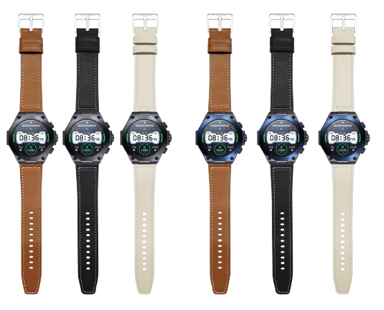 Black Shark Strap - Leather