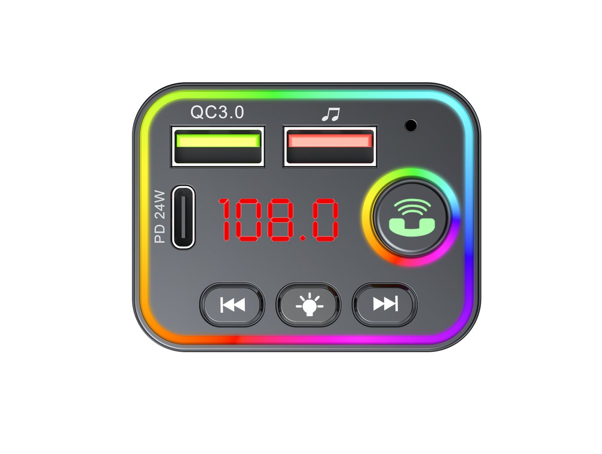 HAVIT FM819BT FM Transmitter RGB