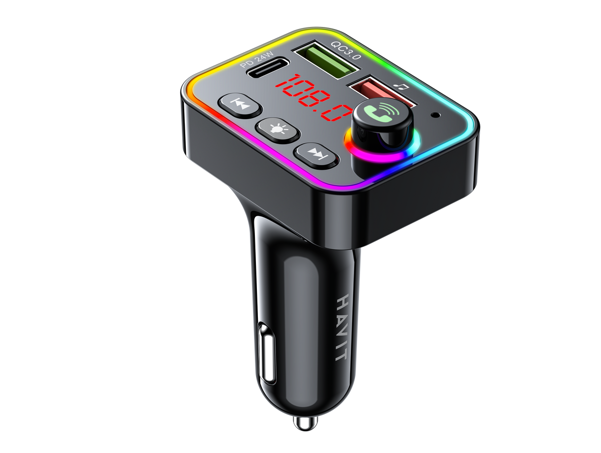HAVIT FM819BT FM Transmitter RGB