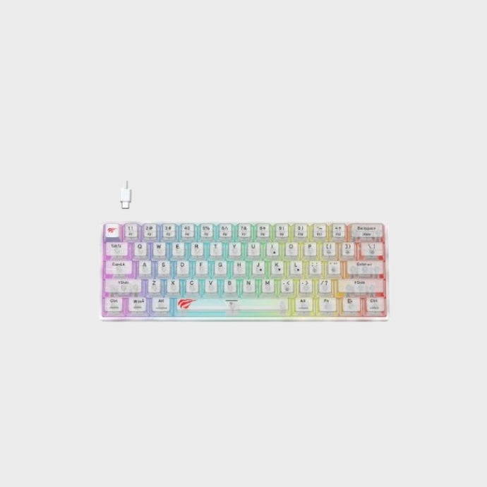 Havit KB877L Transparent Gaming Keyboard