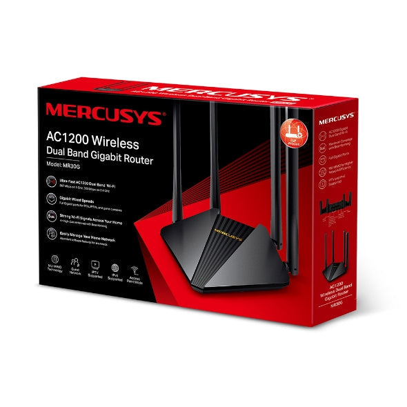 MR30G AC1200 Wireless Dual Band Gigabit Wifi 5 Router