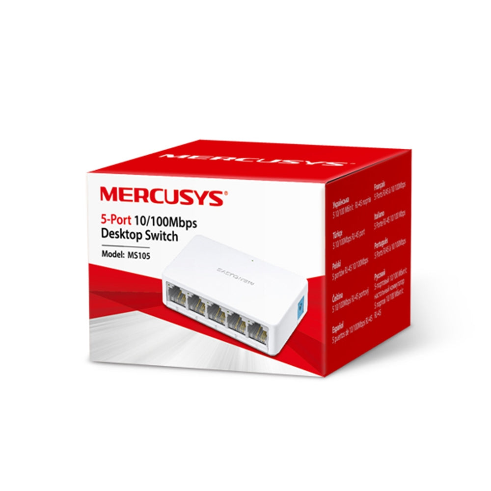 MS105 5-Port 10/100Mbps Desktop Switch