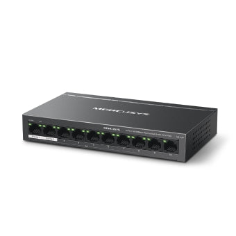 MS110P 10-Port 10/100Mbps Desktop Switch with 8-Port PoE+