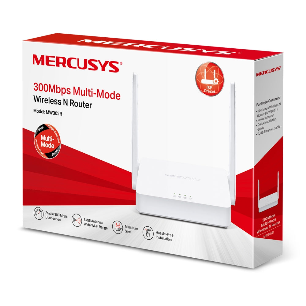 MW302R 300Mbps Multi-Mode Wireless N Router